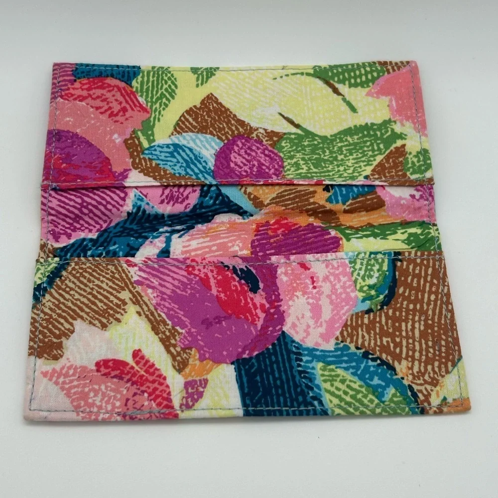 Vera Bradley Floral Checkbook & ID Holder